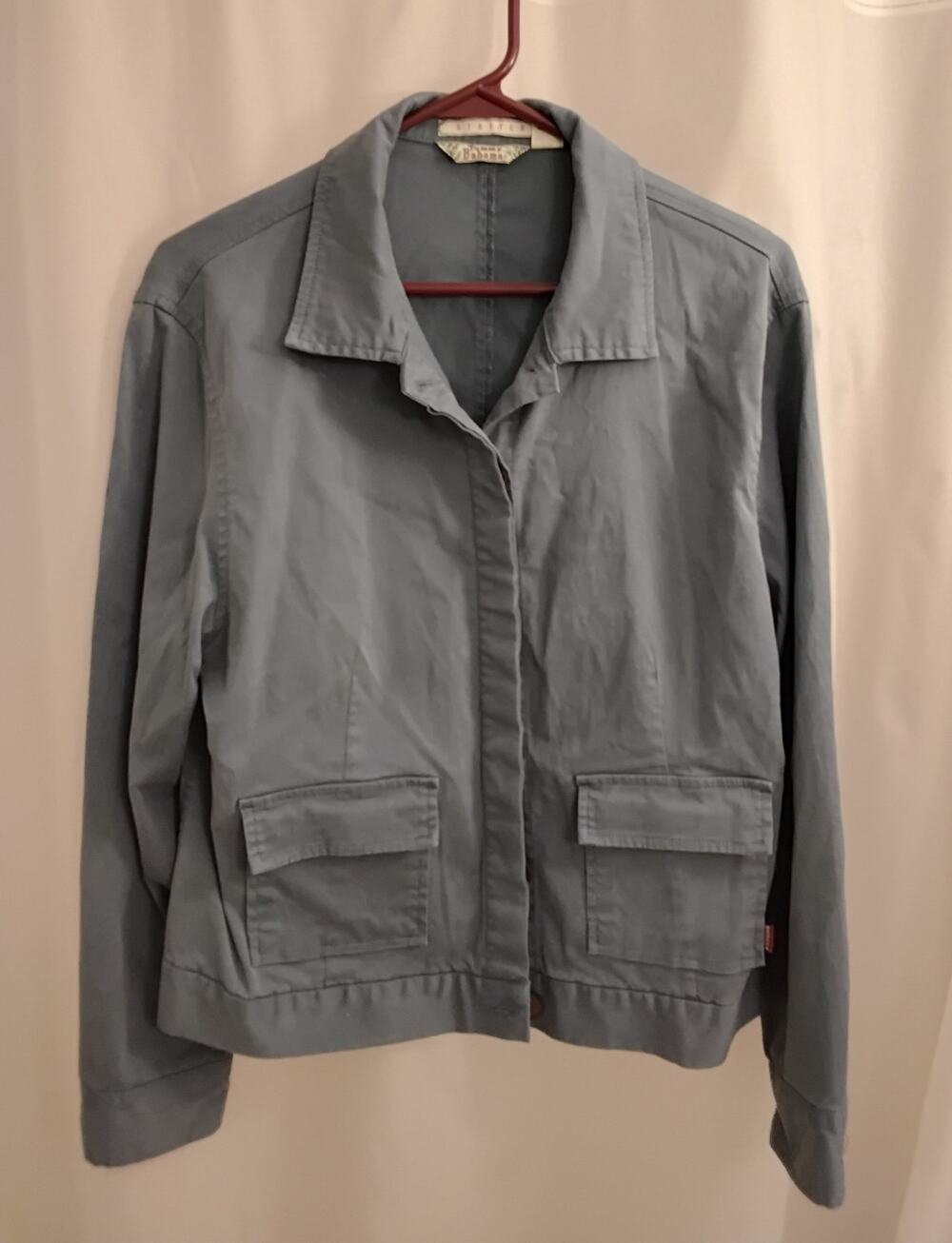 Tommy Bahama Stretch Mens Utility Shirt Jacket, size M